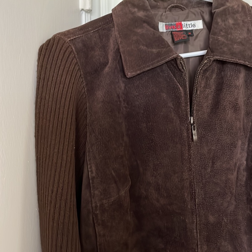 Leather jacket
